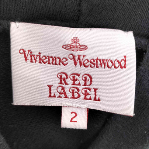 ヴィヴィアンウエストウッドレッドレーベル Vivienne Westwood RED LABEL 19SS うさぎプリントロングパーカー レディース JPN:M