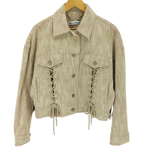 アクネストゥディオズ ACNE STUDIOS レースアップブルゾン レディース DE:32