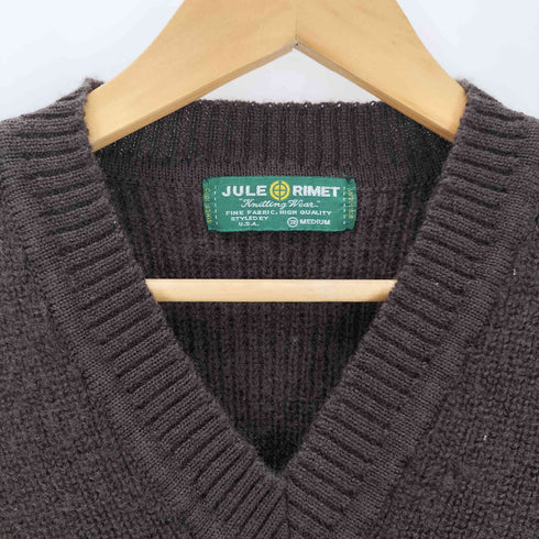 JULE RIMET 90s Vネック コットンニット メンズ JPN:M