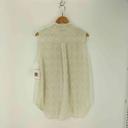 ジャーナルスタンダードレサージュ JOURNAL STANDARD Lessage シアージャガードノースリーブシャツ レディース