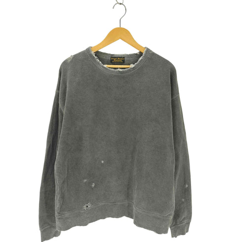 ジャーナルスタンダードホームステッド JOURNAL STANDARD J.S HOMESTEAD パシフィック ウラケ ダメージ クルーネック メンズ JPN:M