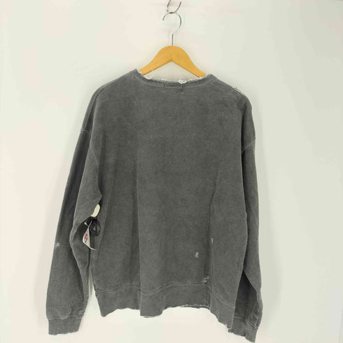 ジャーナルスタンダードホームステッド JOURNAL STANDARD J.S HOMESTEAD パシフィック ウラケ ダメージ クルーネック メンズ JPN:M