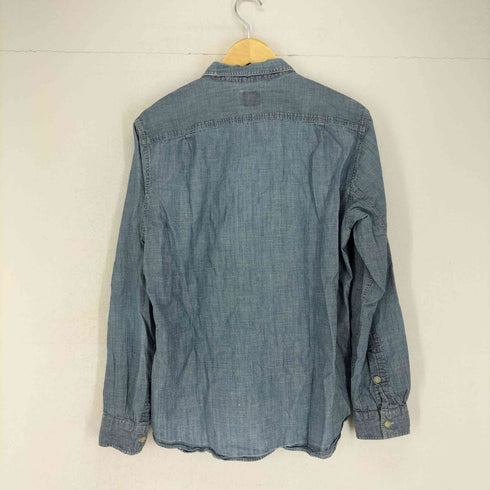 ジェイクルー J.CREW 00s CHAMBRAY デニムL/Sシャツ メンズ JPN:M