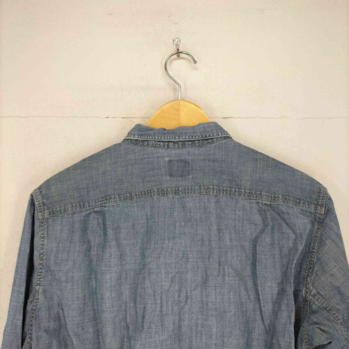 ジェイクルー J.CREW 00s CHAMBRAY デニムL/Sシャツ メンズ JPN:M