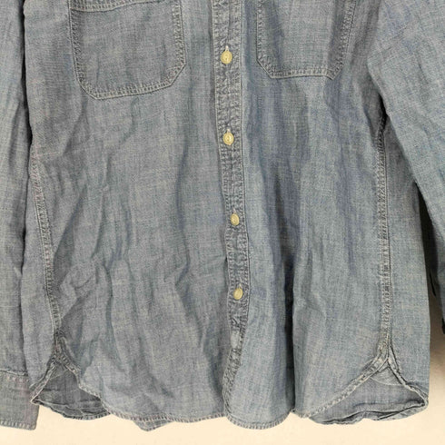 ジェイクルー J.CREW 00s CHAMBRAY デニムL/Sシャツ メンズ JPN:M