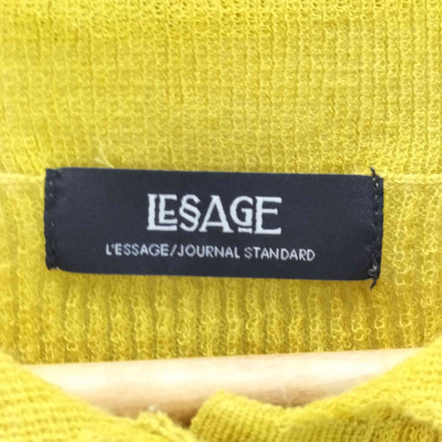 ジャーナルスタンダードレサージュ JOURNAL STANDARD Lessage ニットポロシャツ レディース ONE SIZE