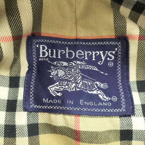 バーバリーズ BURBERRYS 裏地ノバチェック ステンカラーコート メンズ 54