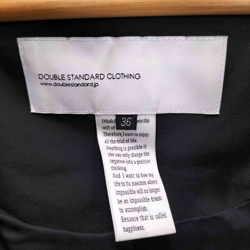 ダブルスタンダードクロージング DOUBLE STANDARD CLOTHING ドロップショルダーショートダウン レディース 36