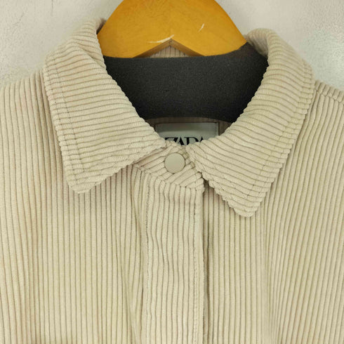 ザラ ZARA コーデュロイシャツジャケット メンズ JPN:S