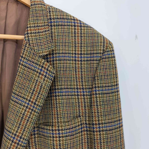 Paul Dierckx Antwerp 英国製 CHESTER BARRIE ガンクラブチェック ウール 2Bテーラードジャケット メンズ