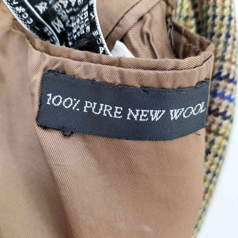 Paul Dierckx Antwerp 英国製 CHESTER BARRIE ガンクラブチェック ウール 2Bテーラードジャケット メンズ