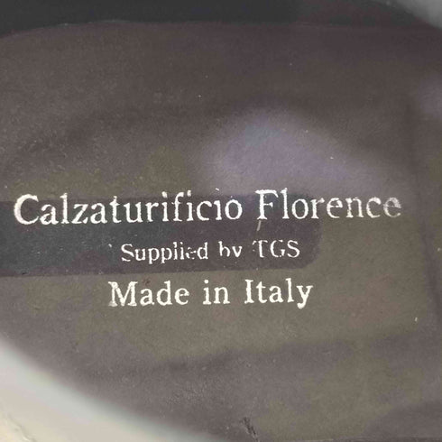 calzaturificio florence イタリア製 メダリオン チェルシーブーツ メンズ 45