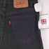 リーバイス Levis 00s 550 ブラジル製 リラックスフィット テーパードブラックデニム メンズ L
