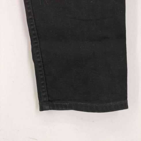 リーバイス Levis 00s 550 ブラジル製 リラックスフィット テーパードブラックデニム メンズ L