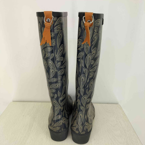 エーグル AIGLE レインブーツ 総柄 レディース EUR:39