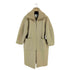 クラネ CLANE 23AW RIB COLLAR WOOL LONG COAT エリリブニットシングルコート レディース JPN:0