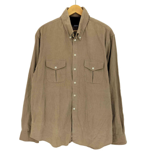 アルマーニコレツィオーニ ARMANI COLLEZIONI コーデュロイ ワークシャツ メンズ import:XL