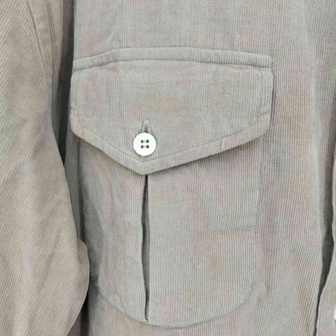 アルマーニコレツィオーニ ARMANI COLLEZIONI コーデュロイ ワークシャツ メンズ import:XL