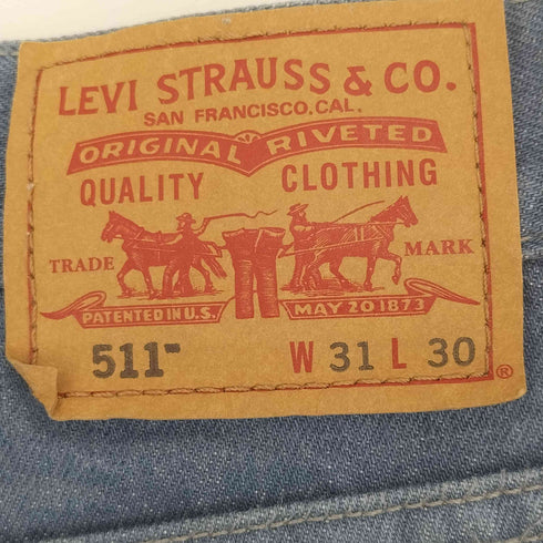 リーバイス Levis 511 ジッパーフライデニム メンズ 31×30