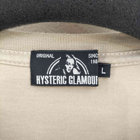 ヒステリックグラマー HYSTERIC GLAMOUR FLYING V POSTER pt Tシャツ メンズ JPN:L