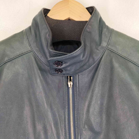 シップス SHIPS LUM LEATHER DOGEAR BLOUSON メンズ JPN:L