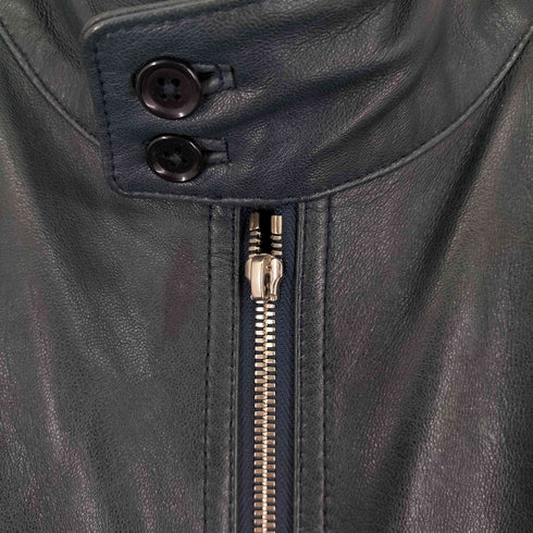 シップス SHIPS LUM LEATHER DOGEAR BLOUSON メンズ JPN:L