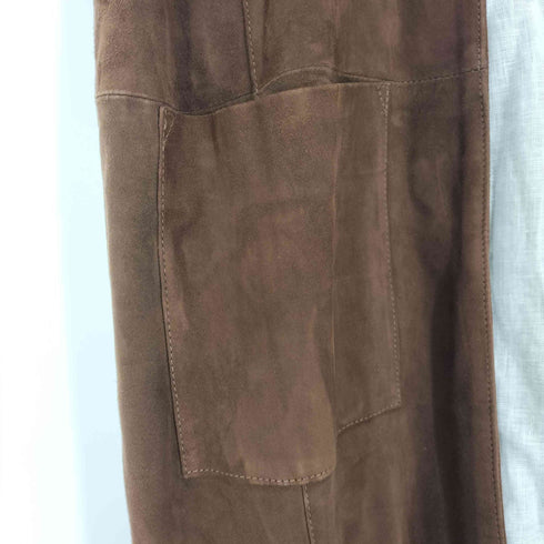チンクワンタ Cinquanta vera pelle ラムレザーロングジレ レディース EUR:40