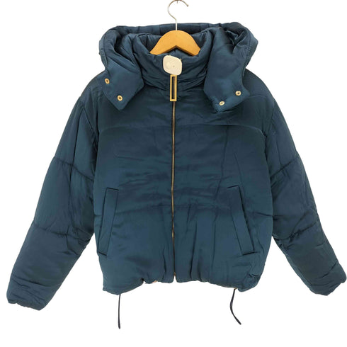 OLIVIA VON HALLE Quilted silk-satin hooded jacket レディース