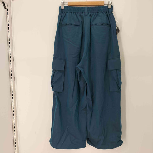 メゾンスペシャル MAISON SPECIAL 23AW Prime-Wide Wool Chambray Cargo Pants/ウールシャンブレープライムワイドカーゴパンツ メンズ JPN:0