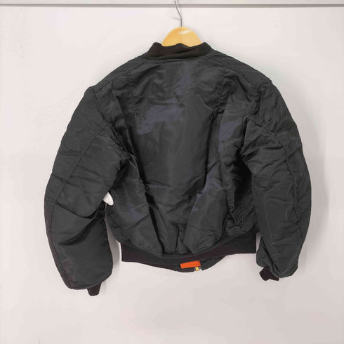 アルファインダストリーズ ALPHA INDUSTRIES 90S MADE IN USA MA-1 リバーシブルフライトジャケット メンズ import:M