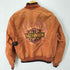 ハーレーダビッドソン HARLEY-DAVIDSON 90-00S ファイヤーパターンデザインブルゾン メンズ import:M