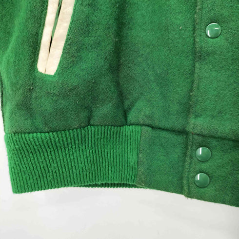 チョークライン Chalk Line 80-90S チームロゴワッペンレザー切替スタジャン メンズ import:M