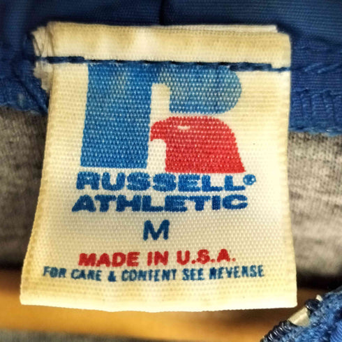 ラッセルアスレチック RUSSELL ATHLETIC 80-90S MADE IN USA ナイロンアノラックパーカー メンズ import:M