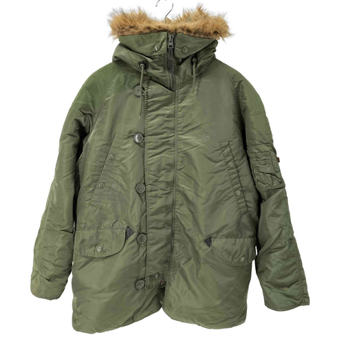 アルファインダストリーズ ALPHA INDUSTRIES N-3B ミリタリージャケット メンズ import:L