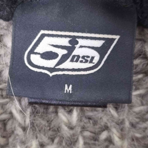 フィフティーファイブディーエスエル 55DSL アルパカ混アクリルニット メンズ import:M
