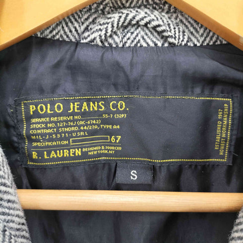 ポロジーンズカンパニーラルフローレン POLO JEANS COMPANY RALPH LAUREN 3B ヘリンボーンツイードジャケット メンズ JPN:S