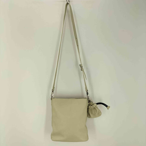 メゾンスペシャル MAISON SPECIAL 2WAY Leather Mini Shoulder Bag With Drawstring Charm カウレザーショルダーバッグ レディース