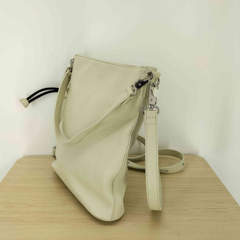 メゾンスペシャル MAISON SPECIAL 2WAY Leather Mini Shoulder Bag With Drawstring Charm カウレザーショルダーバッグ レディース