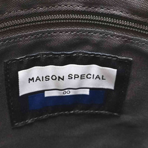 メゾンスペシャル MAISON SPECIAL 2WAY Leather Mini Shoulder Bag With Drawstring Charm カウレザーショルダーバッグ レディース