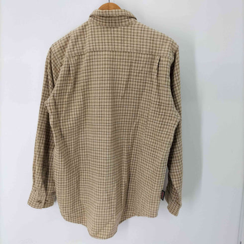 バンズ VANS 90S L/S チェックネルシャツ メンズ import:L