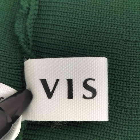 ビス ViS パフスリーブ切り替えミニフレアワンピース レディース FREE