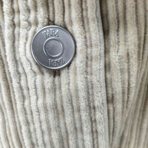 ザラ ZARA オーバーサイズコーデュロイシャツジャケット レディース import:M