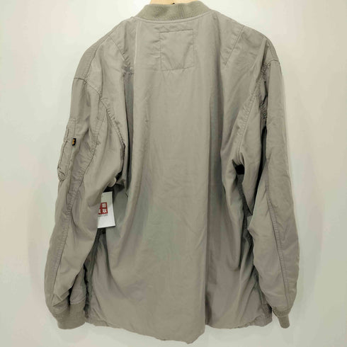 アルファインダストリーズ ALPHA INDUSTRIES MA-1 フライトジャケット ミリタリーブルゾン メンズ JPN:M
