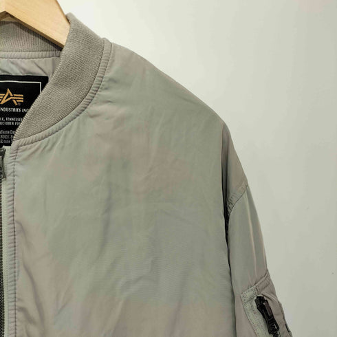 アルファインダストリーズ ALPHA INDUSTRIES MA-1 フライトジャケット ミリタリーブルゾン メンズ JPN:M