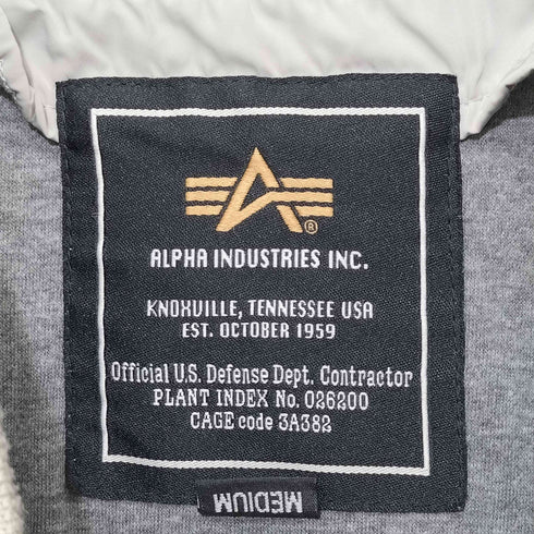アルファインダストリーズ ALPHA INDUSTRIES MA-1 フライトジャケット ミリタリーブルゾン メンズ JPN:M