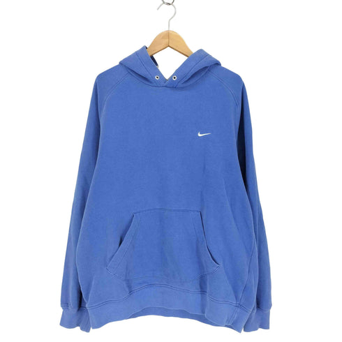 ナイキ NIKE 00s スウォッシュ刺繍プルオーバーパーカー メンズ JPN:L
