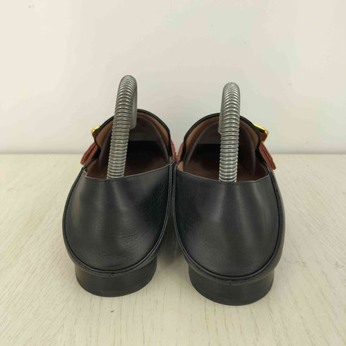 バリー BALLY JANELLE TRUNK バックルスタッズローファー スリッポン レディース 38 1/2