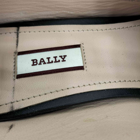 バリー BALLY JANELLE TRUNK バックルスタッズローファー スリッポン レディース 38 1/2