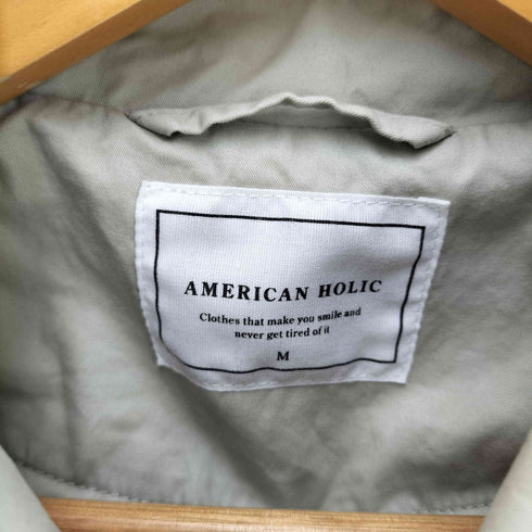 アメリカンホリック AMERICAN HOLIC 2WAYステンカラーライナー付きコート レディース JPN:M