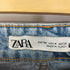 ザラ ZARA ジップフライ ストレート デニム パンツ レディース EUR:36